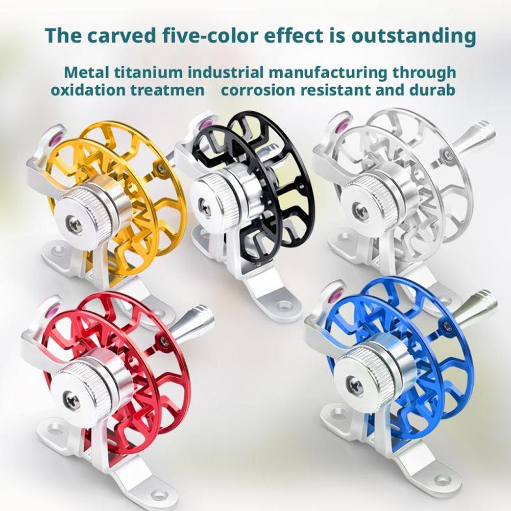 Mini Full Metal Fishing Reel P - Ice Fishing Line ulasan dan harga