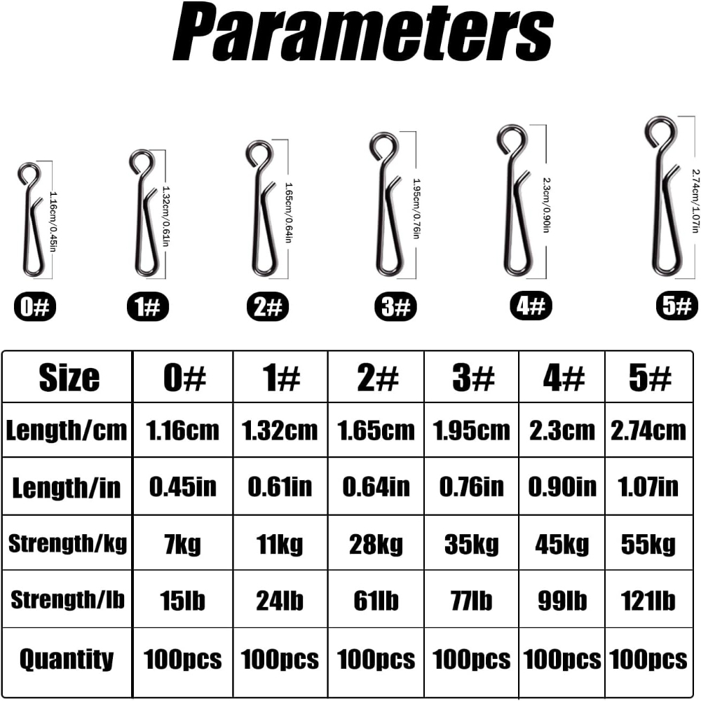 100Pcs Stainless Steel Fishing - Saltwater Line ulasan dan harga