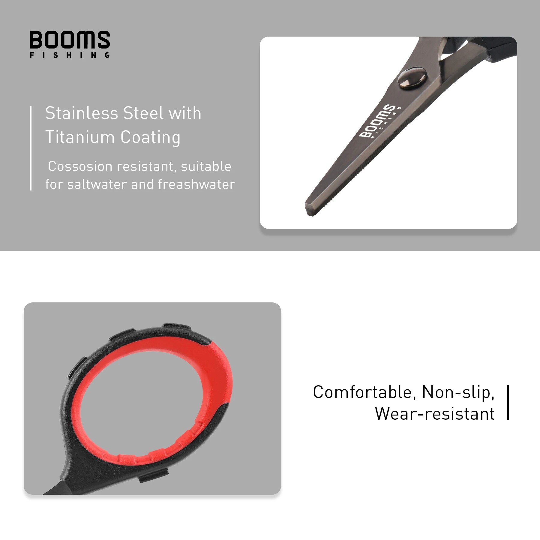 Booms Fishing S05 Braid Wire S - Fishing Line Cutter ulasan dan harga
