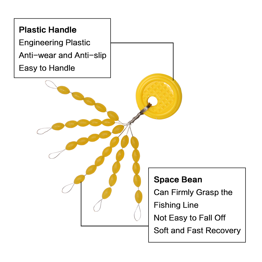 180pcs Rubber Fishing Float St - Fishing Line Box ulasan dan harga
