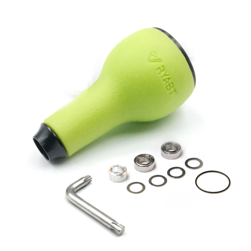 TPE Green Knob 27mm Compatible - Shimano Reel Stradic ulasan dan harga