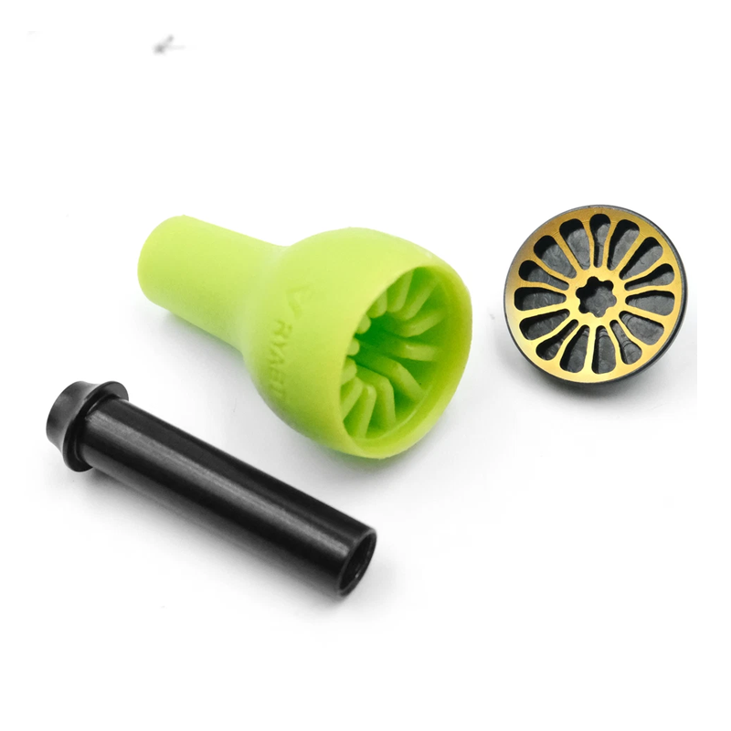 TPE Green Knob 27mm Compatible - Shimano Reel Stradic ulasan dan harga
