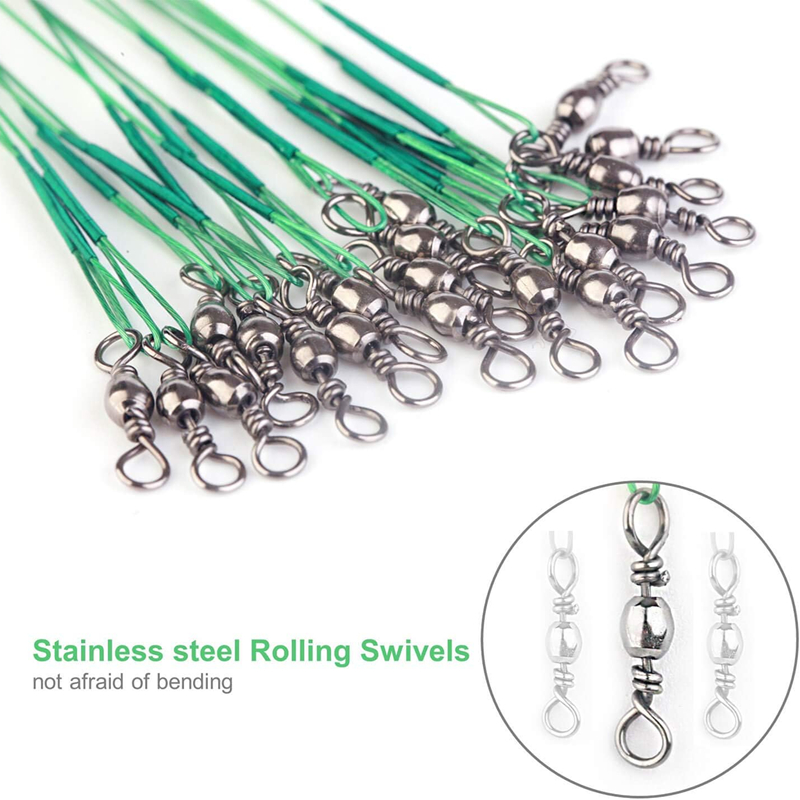 Stainless Steel Wire Trace Lea - Leader Line ulasan dan harga