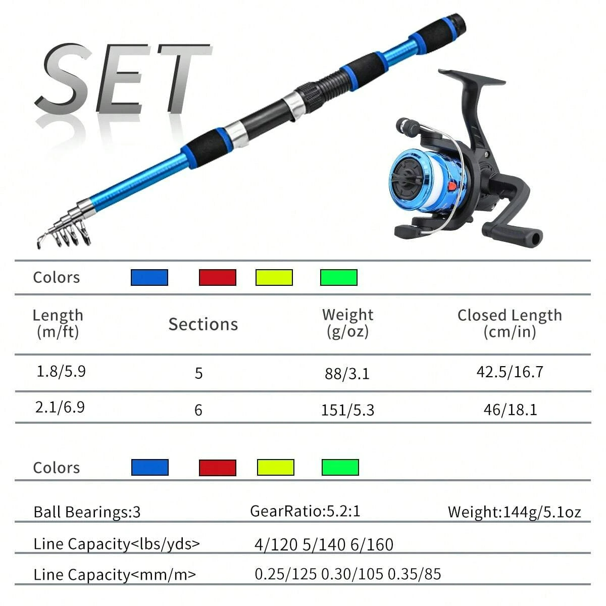 Spinning Fishing Rod and Reel  - Fishing Line Spooler ulasan dan harga