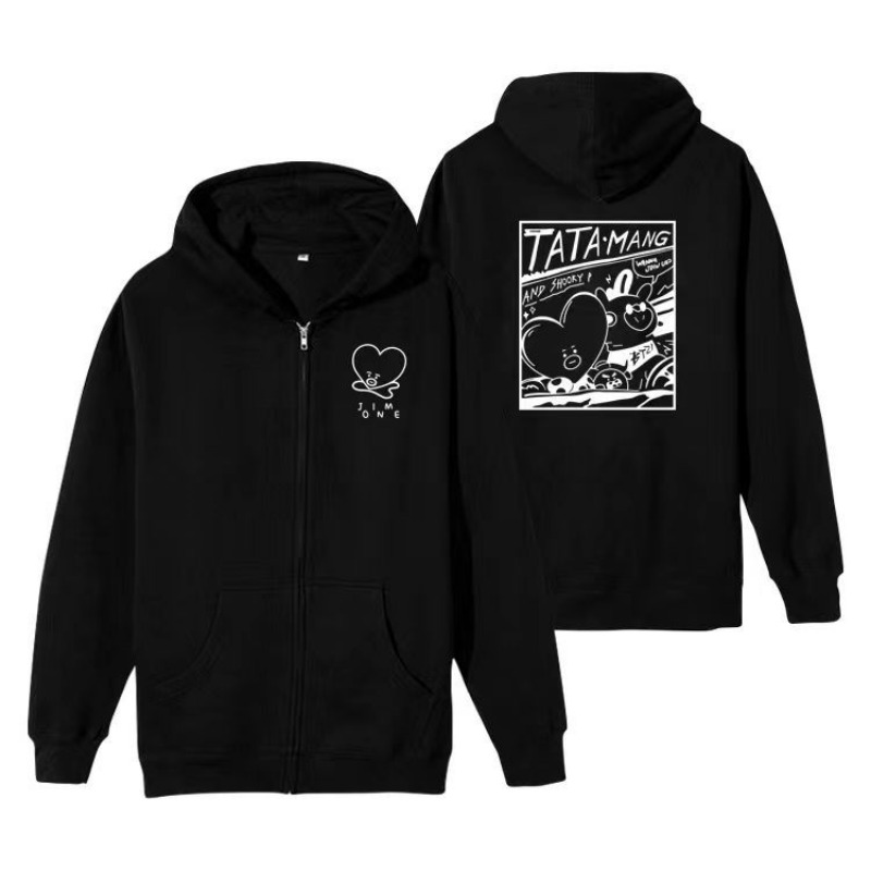 Kawaii BT21 Sweatshirt Hoodie  - Tippet Line ulasan dan harga